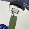 Gucci（グッチ） 2024春夏新作 スーパーコピー カラーロゴプリントラウンドネック半袖Tシャツ 激安販売