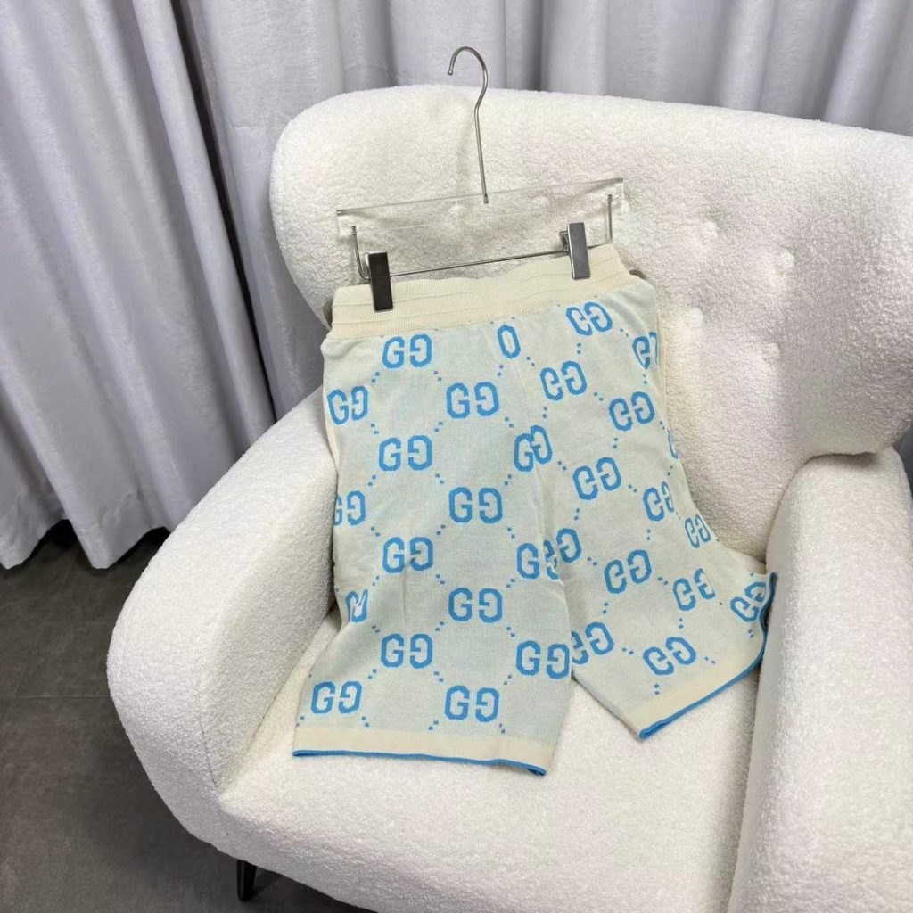 Gucci(グッチ) 芸能人 コピー 最新作夏ニットカジュアルパンツ