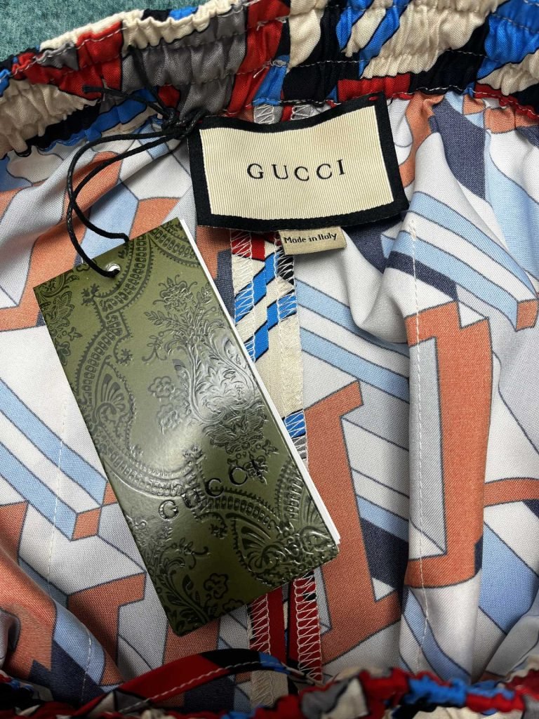 Gucci（グッチ） 2024最新作立体スーパーコピー アルファベットプリントのショートパンツ