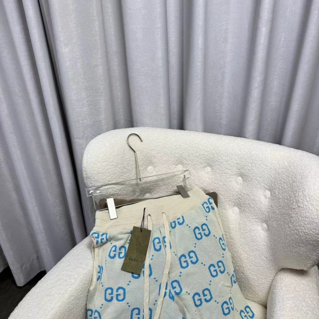 Gucci(グッチ) 芸能人 コピー 最新作夏ニットカジュアルパンツ
