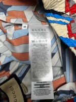 Gucci（グッチ） 2024最新作立体スーパーコピー アルファベットプリントのショートパンツ