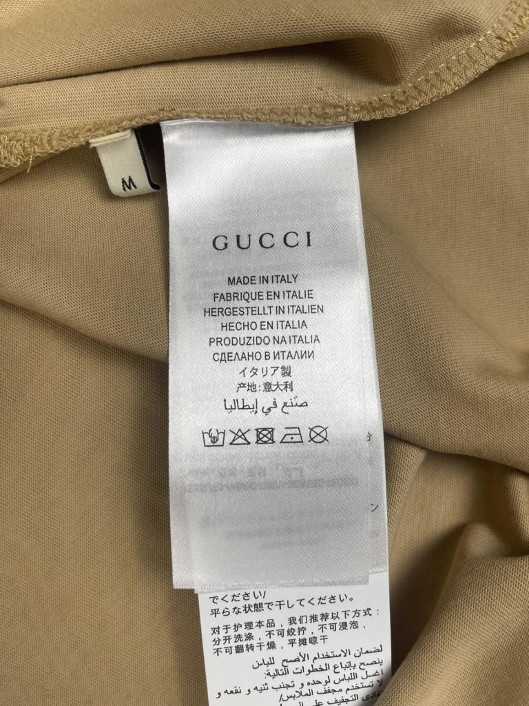 Gucci（グッチ）早春新作 コピー アルファベットプリント半袖Tシャツ