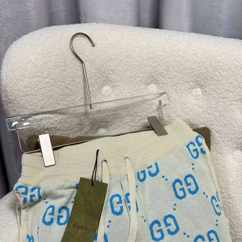 Gucci(グッチ) 芸能人 コピー 最新作夏ニットカジュアルパンツ