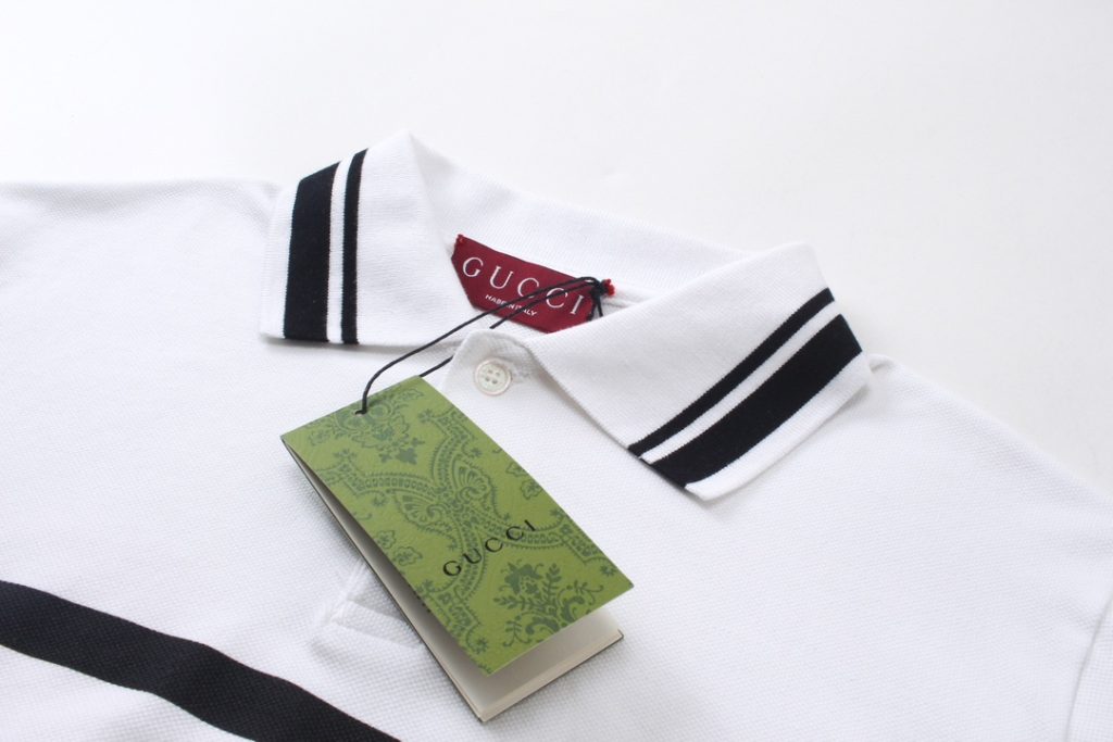 Gucci(グッチ) 2024新作 コピー アルファベットプリントポロシャツ