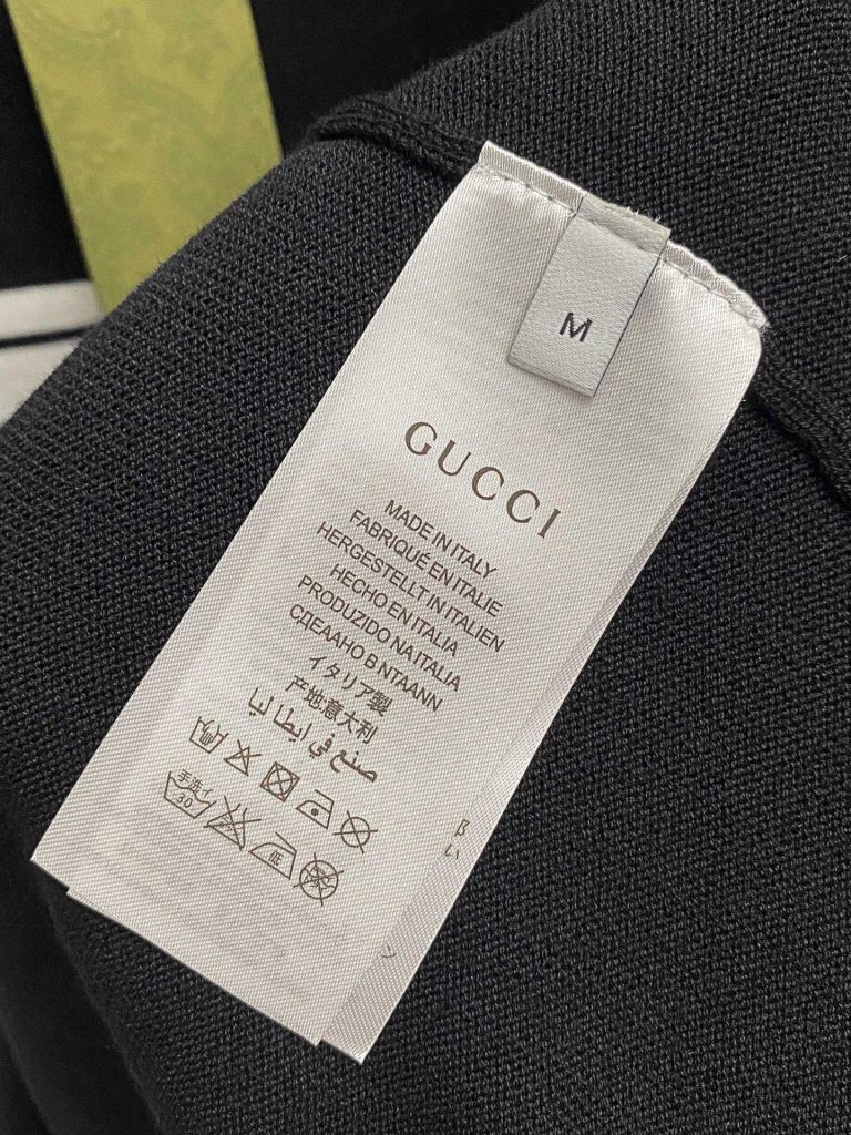 Gucci（ブラック）  業界最高い品質 コピー 早秋シリーズニット半袖