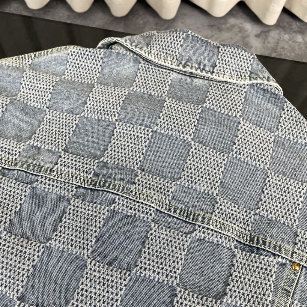 LOUIS VUITTON（ルイヴィトン） 激安販売 n級品 トレンドチェックカップルタイプデニムジャケット