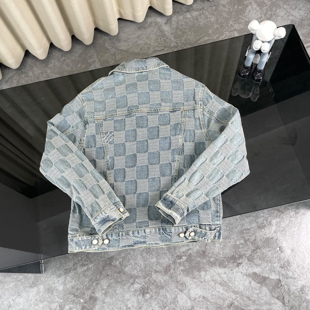LOUIS VUITTON（ルイヴィトン） 激安販売 n級品 トレンドチェックカップルタイプデニムジャケット