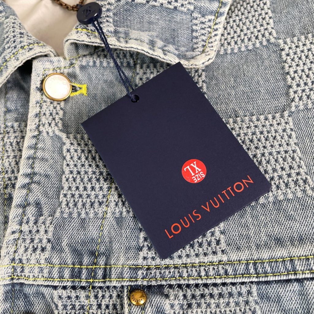 LOUIS VUITTON（ルイヴィトン） 激安販売 n級品 トレンドチェックカップルタイプデニムジャケット