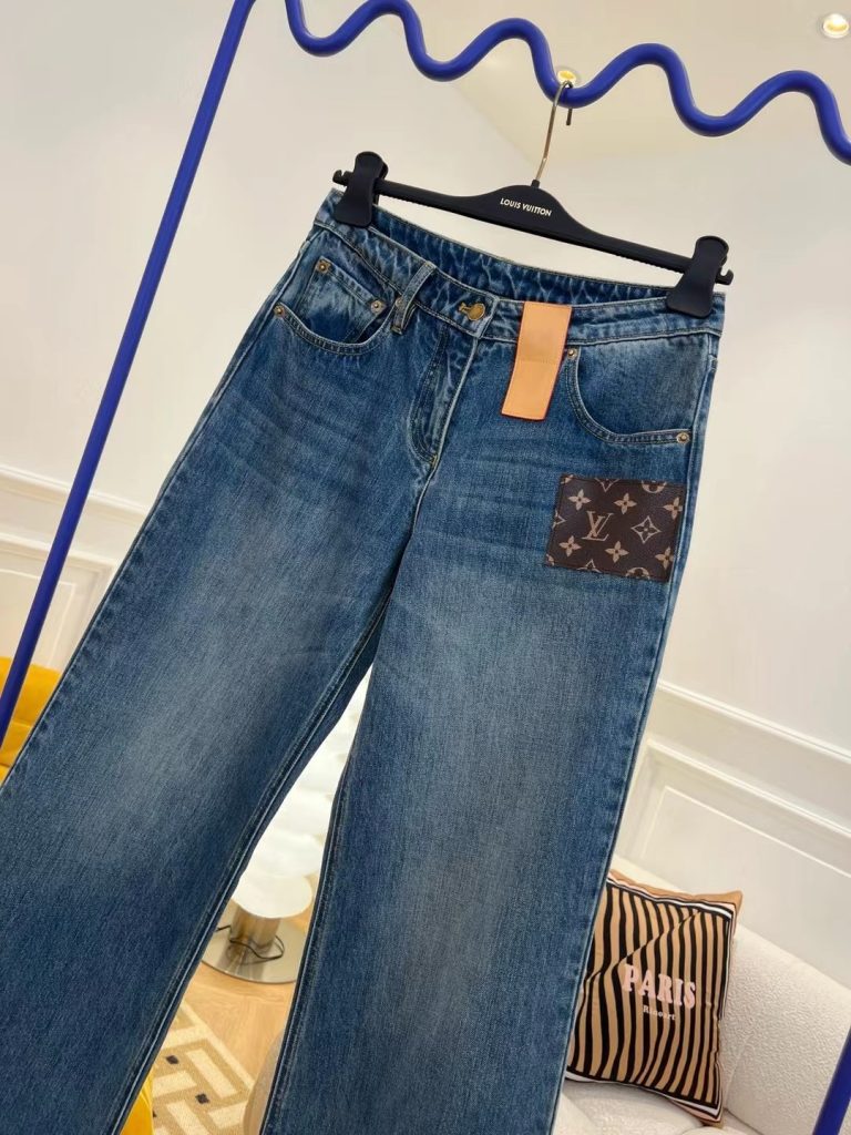 入手困難 ルイヴィトン スーパーコピー 新作ワイドレッグジーンズ