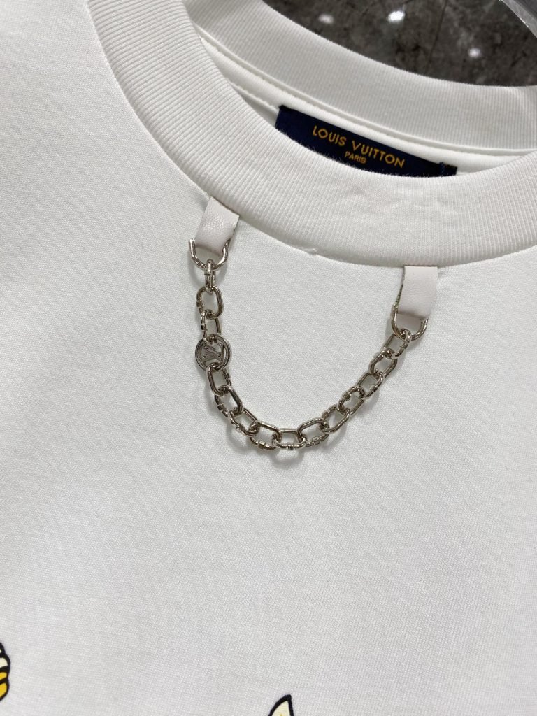  カジュアル ファッション ルイヴィトン プ 偽物 リント半袖Tシャツ 