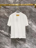 カジュアル ファッション ルイヴィトン プ 偽物 リント半袖Tシャツ