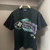 2024 ルイヴィト コピーン新作夏ファッションカジュアルTシャツ