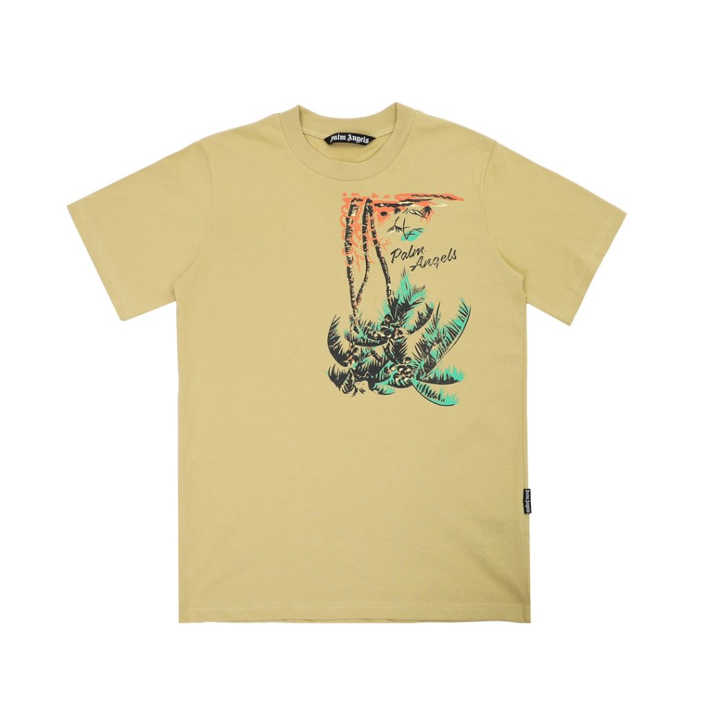 PalmAngels （パームエンジェルス）偽物  逆立ちヤシプリント半袖 通販