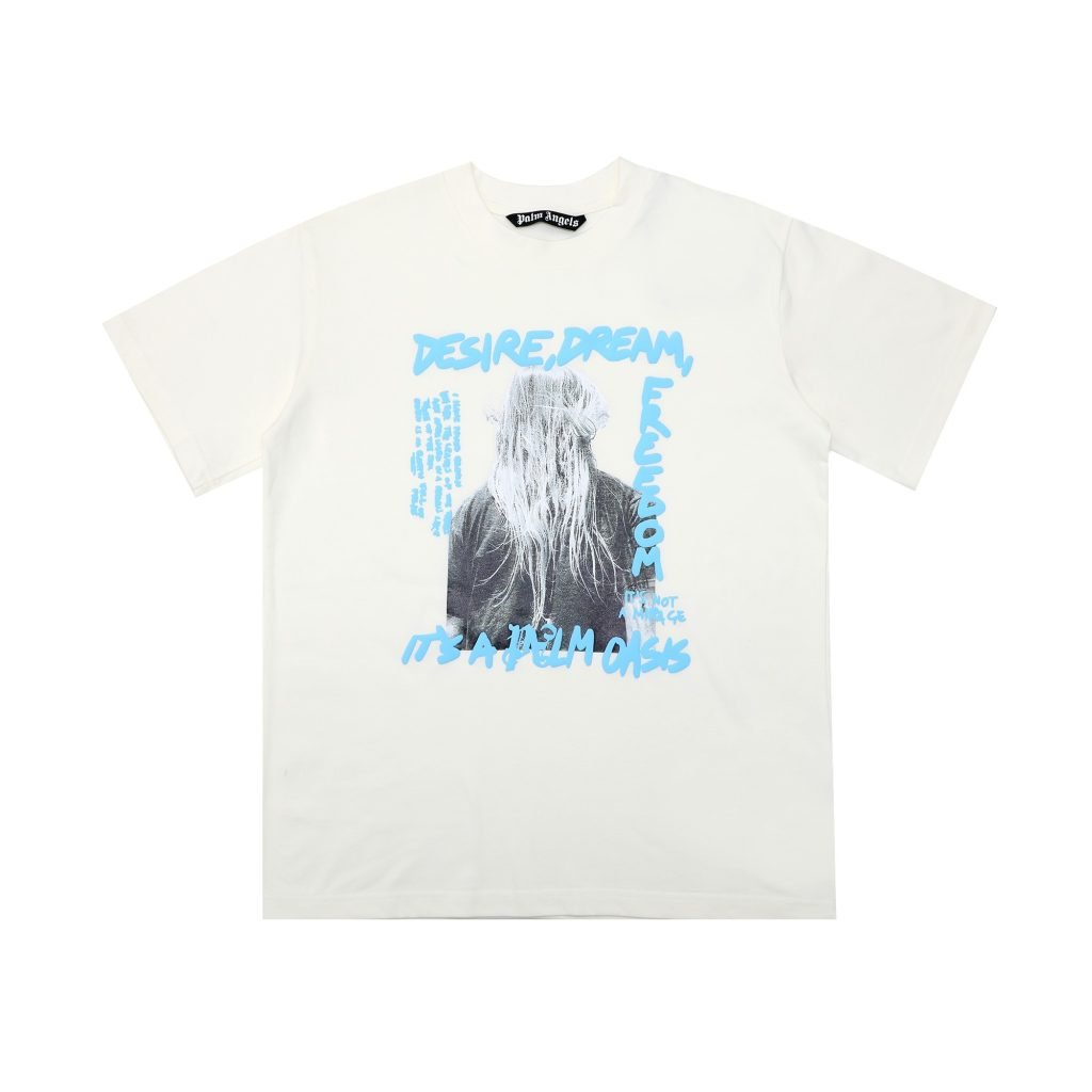 PalmAngels （パームエンジェルス） スーパーコピー  傑出した品質プリントカジュアル半袖Tシャツ 激安通販