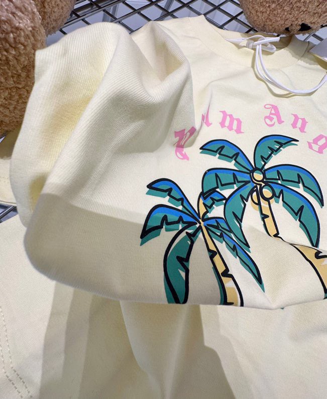 PalmAngels (パームエンジェルス)コピー リゾート風アイランドカジュアル半袖Tシャツ