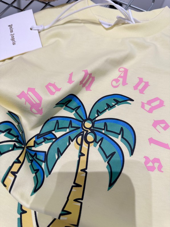 PalmAngels (パームエンジェルス)コピー リゾート風アイランドカジュアル半袖Tシャツ