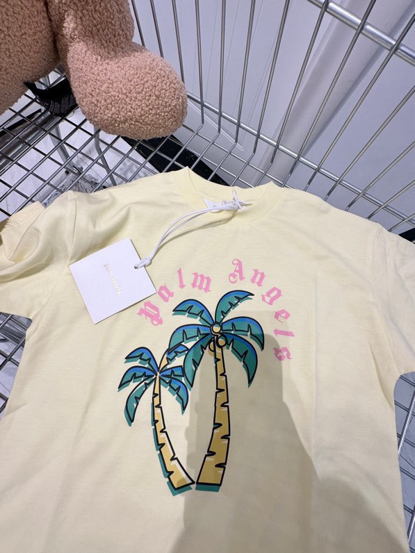 PalmAngels (パームエンジェルス)コピー リゾート風アイランドカジュアル半袖Tシャツ