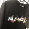 PalmAngels （パームエンジェルス）芸能人 コピー 蝶プリント流行カジュアル半袖