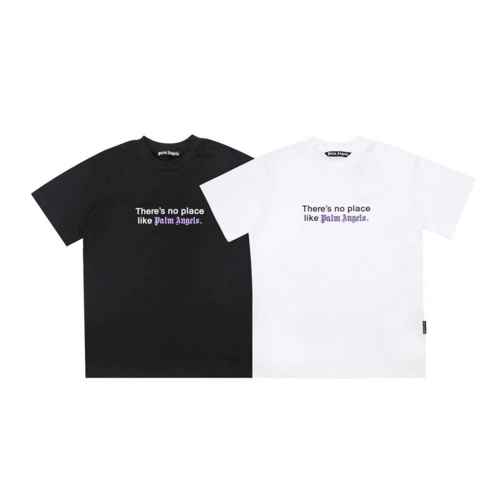 PalmAngels （パームエンジェルス） コピー 激安販売 ロゴプリントおしゃれカジュアルTシャツ