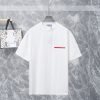 PRADA(プラダ) 定番 スーパーコピー オシャレレッドオフセットカジュアルTシャツ 激安通販