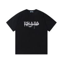 PRADA(プラダ ) スーパーコピー アルファベット刺繍 グラフィティ おしゃれカジュアルTシャツ