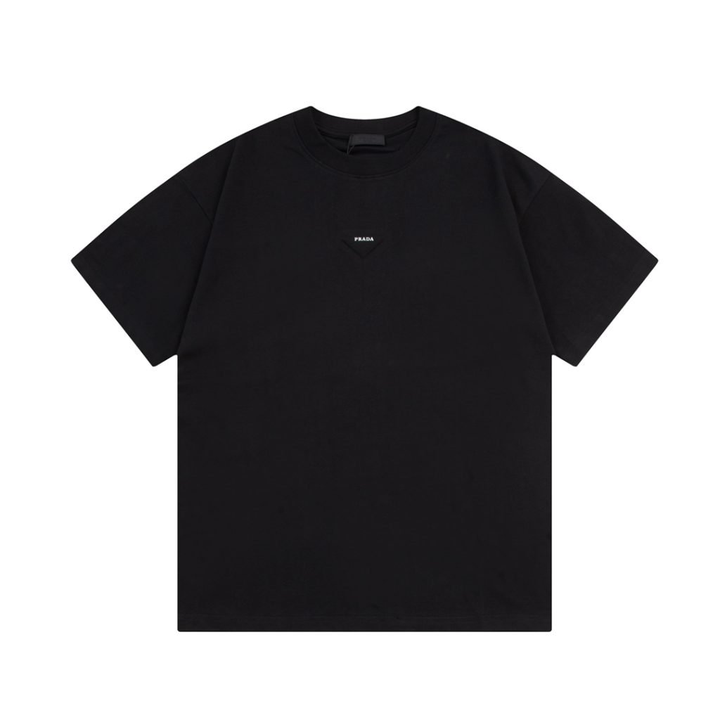 PRADA(プラダ ) 業界最高い品質スーパーコピー アルファベットプリントオシャレカジュアル半袖Tシャツ