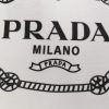 PRADA(プラダ) 業界最高い品質 アイキャッチ コピー アルファベットロゴプリント半袖Tシャツ