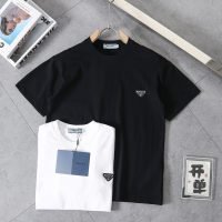 PRADA(プラダ) 入手困難 コピー 定番ベーシックタイプカジュアル半袖Tシャツ