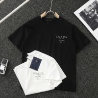 PRADA(プラダ) 激安販売 業界最高い品質 コピー メダリオン柄半袖Tシャツ