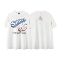 Saint Michael（セントマイケル） 芸能人 ハート型ビスケットオシャレカジュアルTシャツ 激安通販