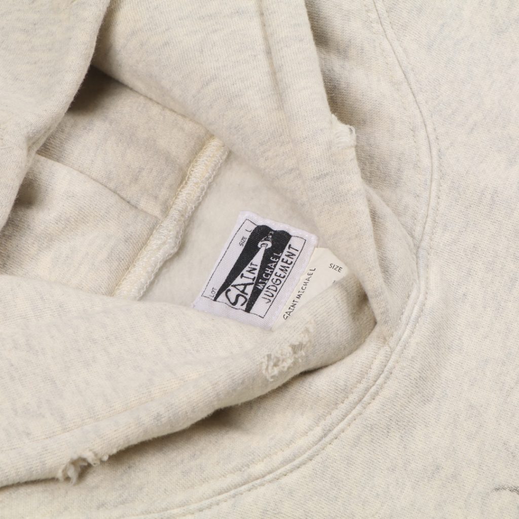 Saint Michael(セントマ イケル)業界最高い品質 スーパーコピー レトロ したフード付きパーカー 激安販売