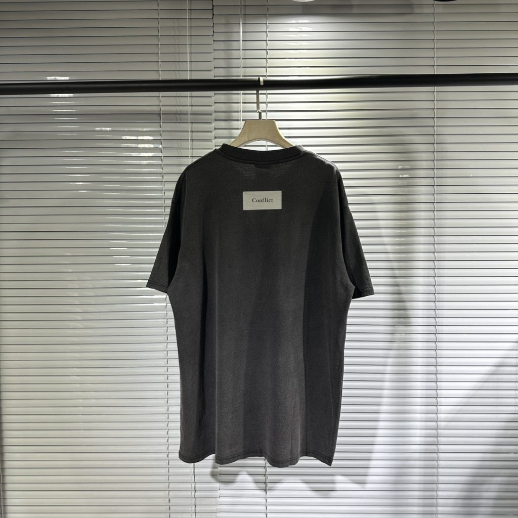 セントマ イケル n級品 レトロ アルファベットプリントカジュアル半袖