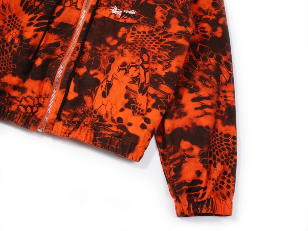 STUSSY(ステューシー)  コピー  迷彩ジップパーカブルゾン  激安通販 