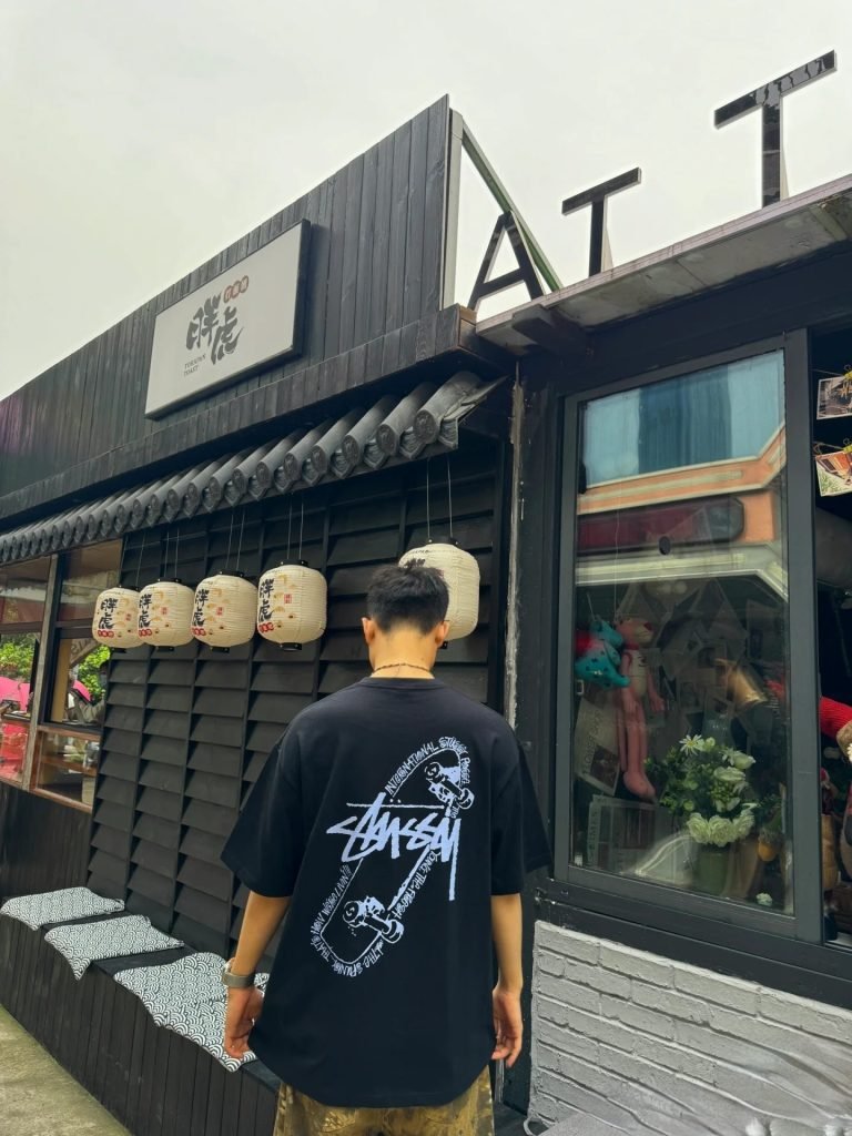 STUSSY(ステューシー) 限定版激安販売 偽物 プリント半袖Tシャツ男女同タイプゆったりカジュアルアメリカン半袖Tシャツ