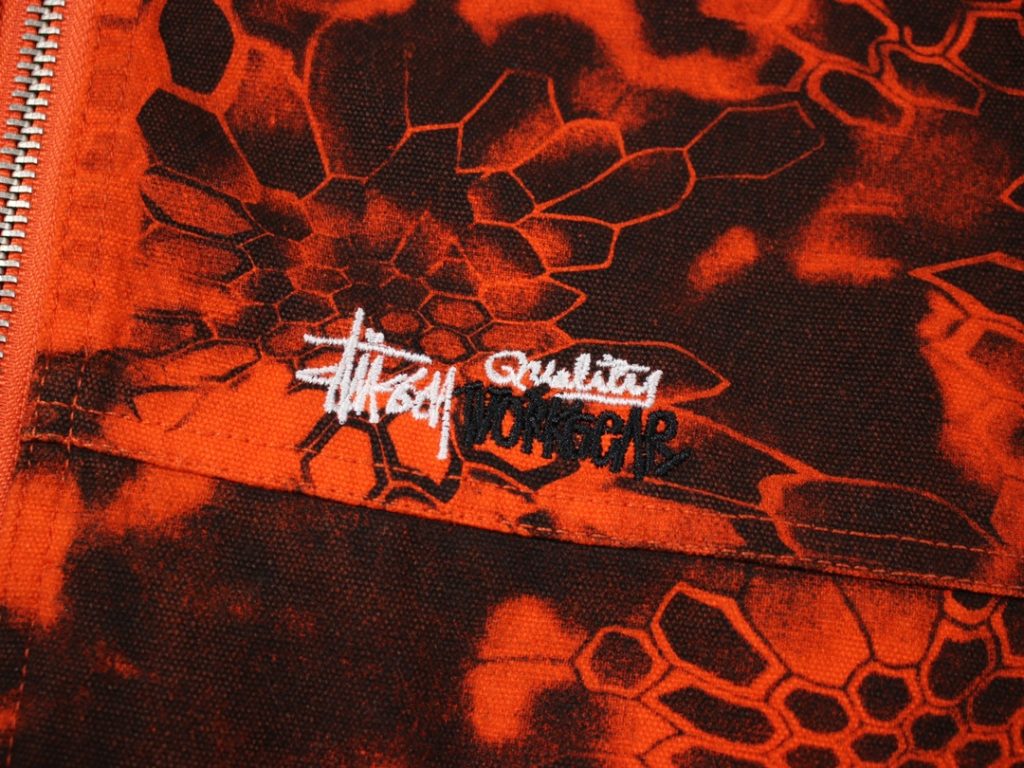STUSSY(ステューシー)  コピー  迷彩ジップパーカブルゾン  激安通販 