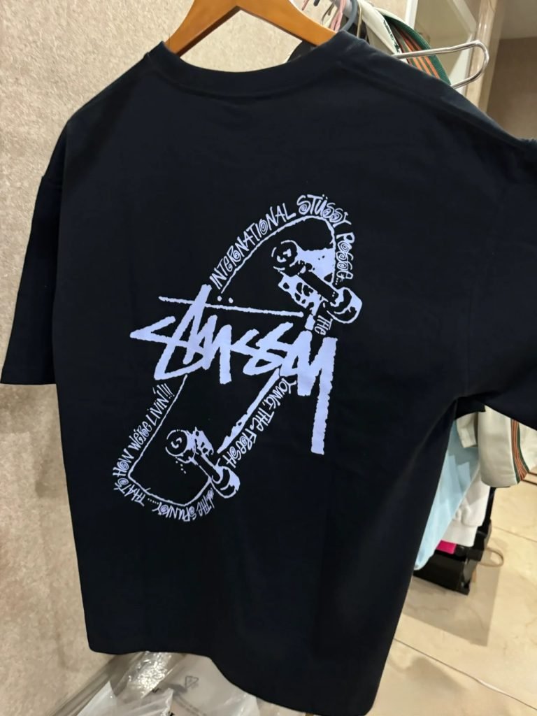 STUSSY(ステューシー) 限定版激安販売 偽物 プリント半袖Tシャツ男女同タイプゆったりカジュアルアメリカン半袖Tシャツ