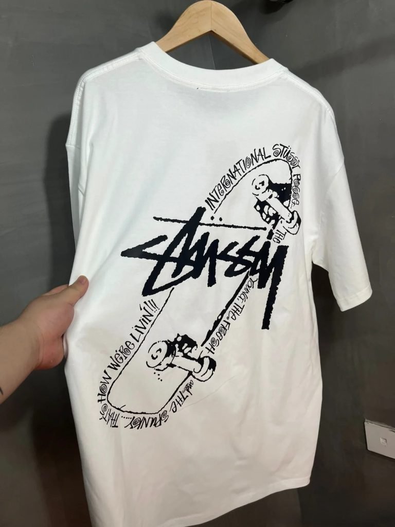 STUSSY(ステューシー) 限定版激安販売 偽物 プリント半袖Tシャツ男女同タイプゆったりカジュアルアメリカン半袖Tシャツ