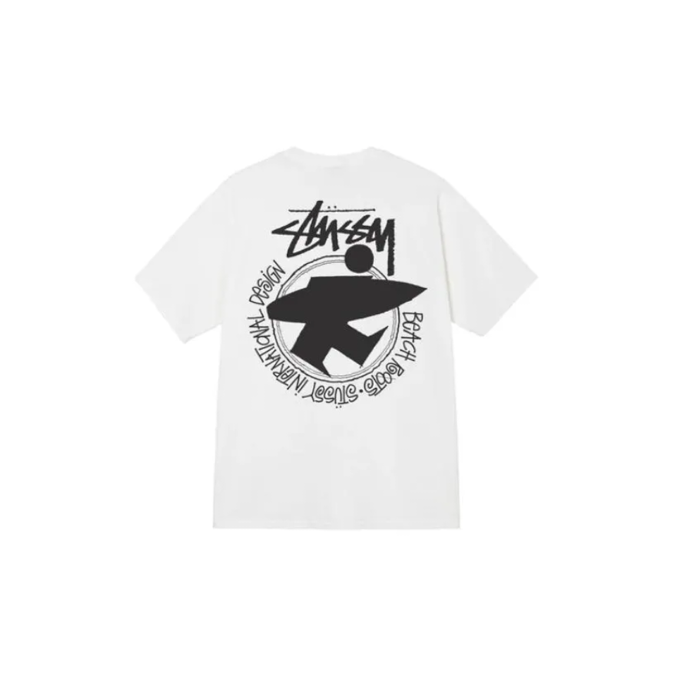 STUSSY(ステューシー） n級品 プリント柄ラウンドネック半袖Tシャツ男女同タイプ 激安通販