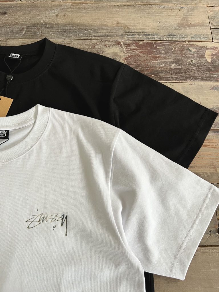 STUSSY(ステューシー) 激安 n級品 オシャレな落書きアルファベット半袖Tシャツ