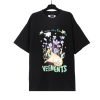 VETEMENTS(ヴェトモン） 芸能人 コピー 猫プリントカジュアル半袖 激安通販