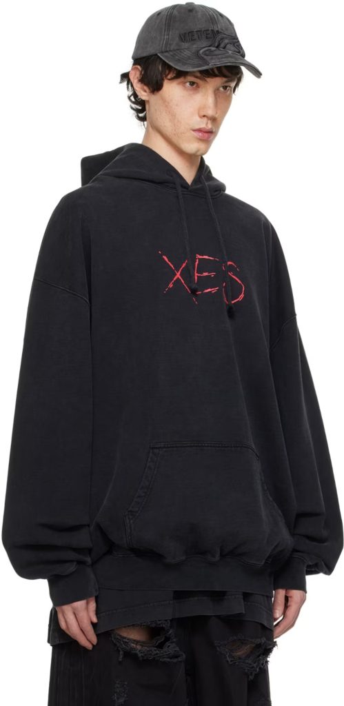    VETEMENTS(ヴェトモン）入手困難 コピー   アルファベットプリントカジュアルパーカー