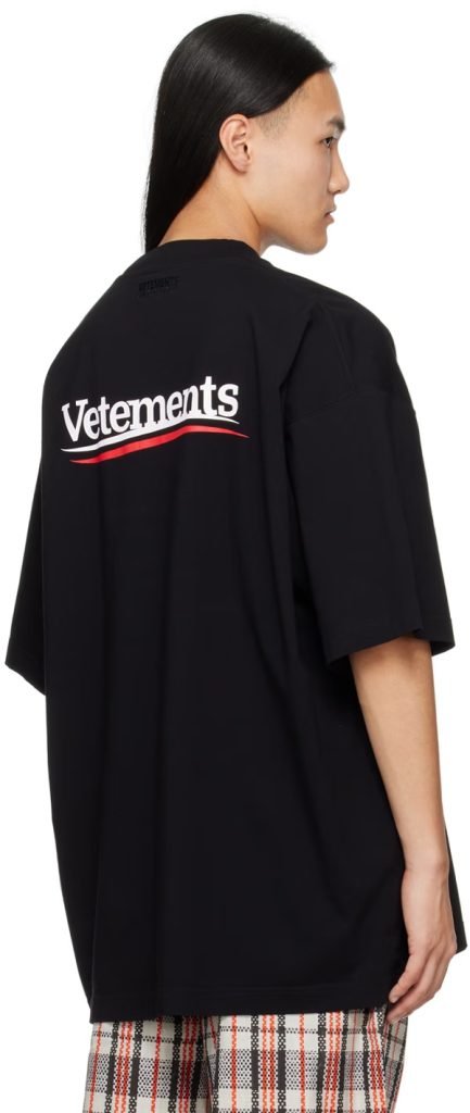 VETEMENTS(ヴェトモン） コピー 業界最高い品質 波プリント半袖