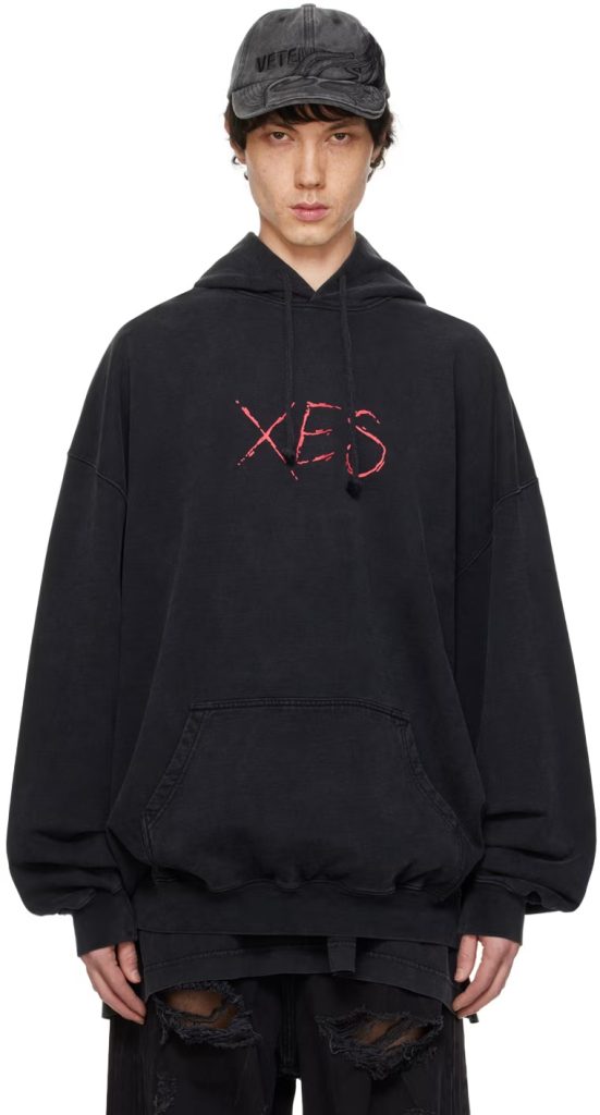    VETEMENTS(ヴェトモン）入手困難 コピー   アルファベットプリントカジュアルパーカー