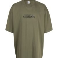 VETEMENTS(ヴェトモン） スーパーコピー 新作透かしロゴ半袖Tシャツ