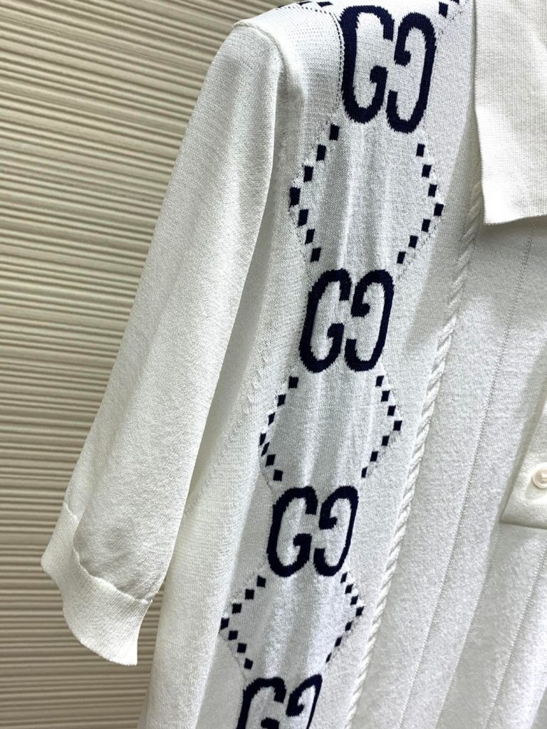 Gucci(グッチ) 激安販売 入手困難 コピー オシャレでカジュアル半袖poloニットシャツ