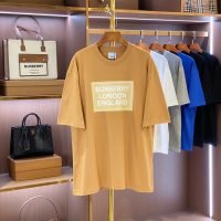 バーバリー コピー 業界最高い品質 ロゴプリントカジュアル半袖Tシャツ