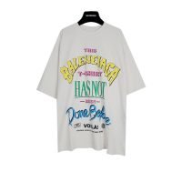 バレンシアガ 入手困難スーパーコピー 優良サイト 口コミアイキャッチ プリントカジュアル半袖Tシャツ