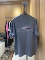 良さ質感！入手困難 バレンシアガ 偽物 アルファベットプリントカジュアル半袖Tシャツ