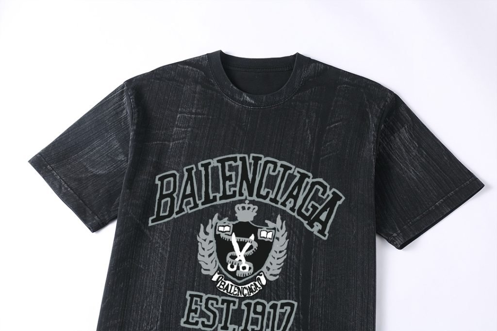 お得100%新品 バレンシアガ コピー 快適通気性純綿カジュアル半袖Tシャツ