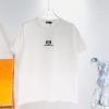 品質保証安い! バレンシアガ スーパーコピー 刺しゅうプリント半袖Tシャツ